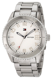 Tommy Hilfiger Biały/Stal Ø38 mm 1781145