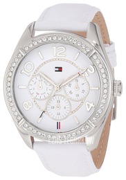 Tommy Hilfiger Biały/Skóra Ø40 mm 1781249