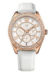 Tommy Hilfiger Sport Biały/Skóra Ø40 mm 1781251