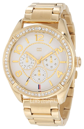 Tommy Hilfiger Gracie Biały/Pozlacana Ø40 mm 1781253
