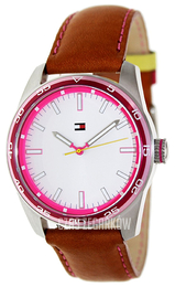 Tommy Hilfiger Srebrny/Skóra Ø42 mm 1781326