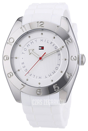 Tommy Hilfiger Srebrny/Guma Ø40 mm 1781352