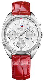 Tommy Hilfiger Srebrny/Skóra Ø38 mm 1781483