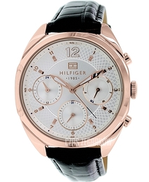 Tommy Hilfiger Mia Srebrny/Skóra Ø38 mm 1781484