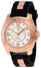 Tommy Hilfiger K2 Srebrny/Stal w kolorze różowego złota Ø38 mm 1781508