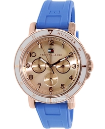 Tommy Hilfiger Tara Różowe złoto/Guma Ø40 mm 1781512