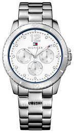 Tommy Hilfiger Tessa Biały/Stal Ø38 mm 1781585
