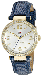 Tommy Hilfiger Lynn Srebrny/Skóra Ø32 mm 1781587