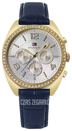 Tommy Hilfiger Mia Srebrny/Skóra Ø38 mm 1781598