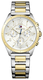 Tommy Hilfiger Kingsley Srebrny/Stal w odcieniu złota Ø36 mm 1781607