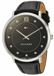 Tommy Hilfiger Czarny/Skóra Ø40 mm 1781808