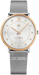 Tommy Hilfiger Srebrny/Stal Ø40 mm 1781811