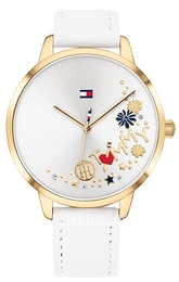 Tommy Hilfiger Biały/Skóra Ø38 mm 1781986