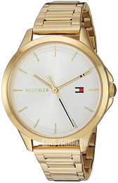 Tommy Hilfiger Dressed Up Biały/Stal w odcieniu złota Ø39.4 mm 1782086