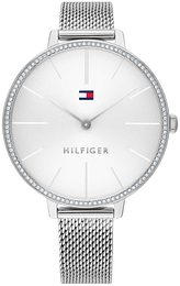 Tommy Hilfiger Dressed Up Biały/Stal Ø38 mm 1782113