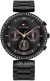 Tommy Hilfiger Luna Czarny/Stal Ø38 mm 1782390