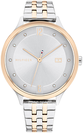 Tommy Hilfiger Grace Srebrny/Stal w kolorze różowego złota Ø38 mm 1782434