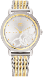 Tommy Hilfiger Maya Srebrny/Stal w odcieniu złota Ø34 mm 1782440