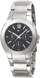 Tommy Hilfiger Czarny/Stal Ø38 mm 1790503