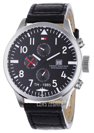 Tommy Hilfiger Czarny/Skóra Ø46 mm 1790683