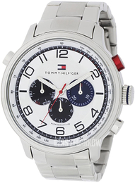 Tommy Hilfiger Biały/Stal Ø45.5 mm 1790765