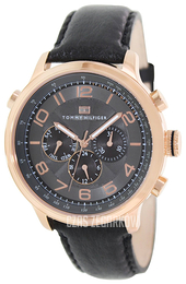 Tommy Hilfiger Szary/Skóra Ø46 mm 1790766