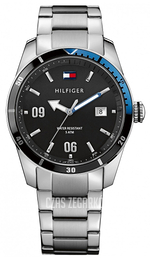 Tommy Hilfiger Czarny/Stal Ø45 mm 1790778