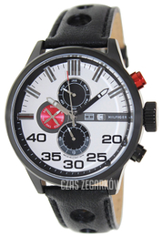 Tommy Hilfiger Jackson Biały/Skóra Ø45 mm 1790787