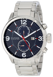 Tommy Hilfiger Brady Niebieski/Stal Ø46 mm 1790903