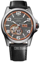 Tommy Hilfiger Szary/Skóra Ø46 mm 1790907