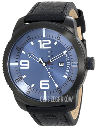 Tommy Hilfiger Graham Niebieski/Skóra Ø50 mm 1791016
