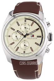 Tommy Hilfiger Preston Beżowy/Skóra Ø44 mm 1791079