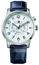 Tommy Hilfiger Biały/Skóra Ø44 mm 1791085