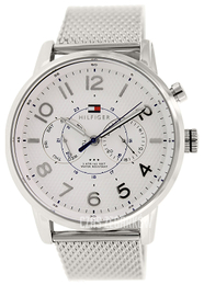 Tommy Hilfiger Calan Biały/Stal Ø45 mm 1791087