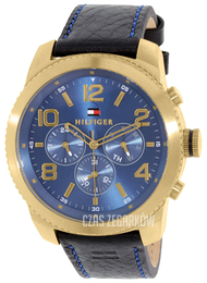 Tommy Hilfiger Niebieski/Skóra Ø50 mm 1791108