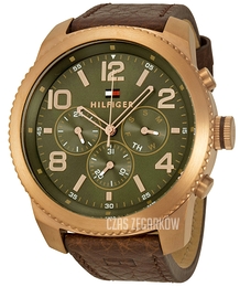 Tommy Hilfiger Graham Szary/Skóra Ø50 mm 1791109