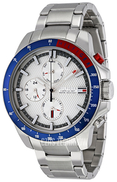 Tommy Hilfiger Jace Biały/Stal Ø46 mm 1791166