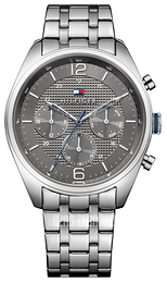 Tommy Hilfiger Corbin Szary/Stal Ø44 mm 1791185