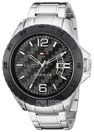 Tommy Hilfiger Cody Czarny/Stal Ø46 mm 1791206
