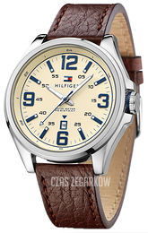 Tommy Hilfiger Ryan Kremowy/Skóra Ø46 mm 1791207