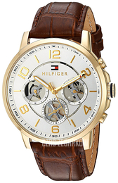 Tommy Hilfiger Sport Srebrny/Skóra Ø44 mm 1791291
