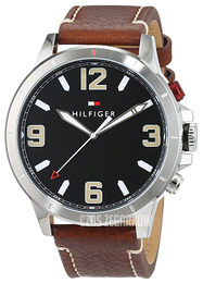 Tommy Hilfiger TH 24/7 Czarny/Skóra Ø46 mm 1791296
