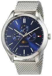 Tommy Hilfiger Oliver Niebieski/Stal Ø42 mm 1791302