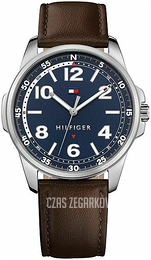 Tommy Hilfiger Niebieski/Skóra Ø42 mm 1791375
