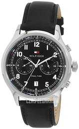 Tommy Hilfiger Czarny/Skóra Ø44 mm 1791388