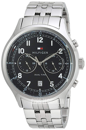 Tommy Hilfiger Sport Czarny/Stal Ø44 mm 1791389