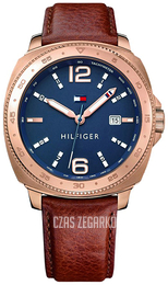 Tommy Hilfiger Niebieski/Skóra Ø46 mm 1791431