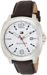 Tommy Hilfiger Srebrny/Skóra Ø50 mm 1791432