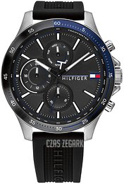 Tommy Hilfiger Czarny/Guma Ø46 mm 1791724