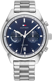 Tommy Hilfiger Bennett Niebieski/Stal Ø44 mm 1791725